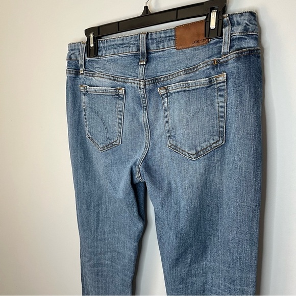 Joe’s Jeans The Billie Boyfriend Slim Cropped Distressed Denim Jeans Size 28 - Picture 14 of 15